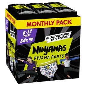 Sauskelnės Pampers Ninjamas Space, 8 dydis, 54 vnt.