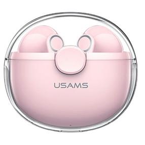 Bezvadu austiņas Usams TWS BU 1149, rozā krās.