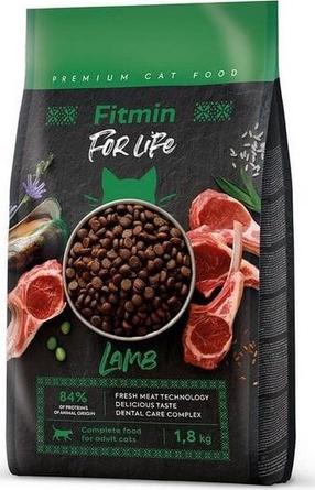 Сухой корм для кошек Fitmin For Life, баранина, 1.8 кг