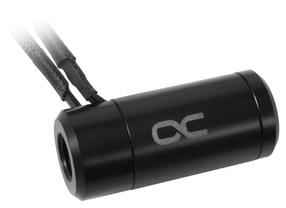 Датчик температуры Alphacool ES flow and temperature sensor HighFlow with speed signal, 1 л, 2.5 см, черный цв.
