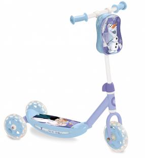 Детский самокат Mondo Frozen, синий цв./белый цв./фиолетовый цв.