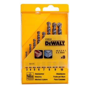 Комплект сверл Dewalt DT9288-QZ, бетон, прямой, 3 мм x 12 см
