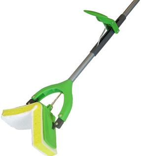 Slota grīdas mazgāšanai Sauber 24801005, 28 cm, zaļa krās./pelēka krās.