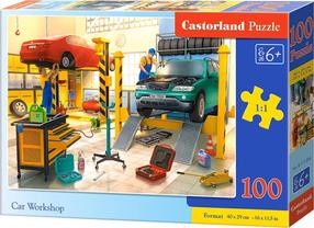 Пазл Castorland Car Workshop 464052, 29 см x 40 см, 100 шт., многоцветный