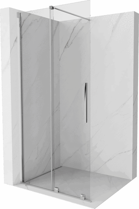 Dušo sienelė Mexen Walk-In Velar, 100 cm x 200 cm, chromo sp./grūdintas
