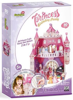 3D puzle Cubicfun Princess Birthday party, 95 gab.