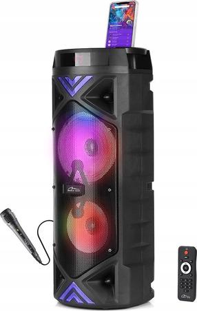 Bezvadu skaļrunis Media-Tech Funbox Keg Pro MT3182, melna krās., 50 W