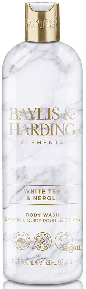 Kūno prausimosi želė Baylis & Harding Elements White Tea/Neroli, 500 ml