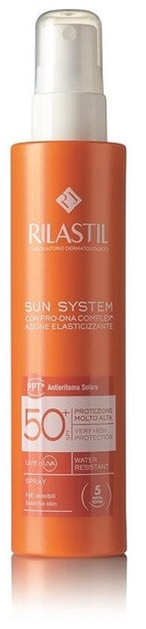 Спрей для ухода за загаром для тела Rilastil Sun System SPF50+, 200 мл
