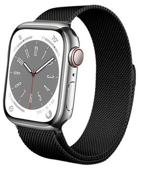 Rihmad Crong, Milano Steel Apple Watch 38/40 mm, must v.