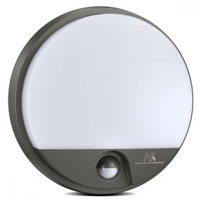 Sieninis lauko šviestuvas Maclean MCE291, 15W, LED, IP54, pilka sp., 21 cm x 4.9 cm