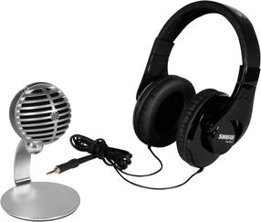 Mikrofonų rinkinys Shure Mobile Recording Kit, sidabro sp./juoda sp.