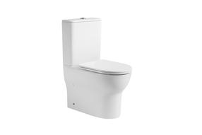 Unitazas, pastatomas Domoletti MT621BTW, su dangčiu, 380 mm x 605 mm