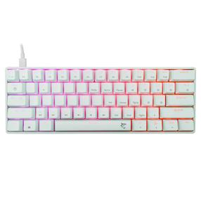 Проводная игровая клавиатура White Shark Shinobi-2 GK-004211 Red switch, Английский (US), белый цв.