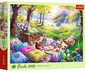Dėlionė Trefl Picnic in the Meadow, 68 cm x 48 cm, 1000 vnt.