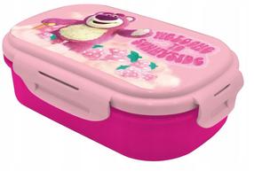 Konteiner toidu jaoks, söögiriistadega Kids Euroswan Lotso LTS00015, 21 cm x 14 cm, roosa v.