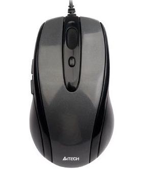 Vadu datora pele A4Tech N-708X, melna krās.