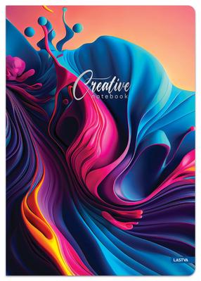 Vihik Lastva Creative, ruuduline, A4, 96 lehte, (värv/disain valitakse juhuslikult)