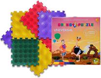 Sensorinis masažinis kilimėlis Ortho Puzzle Universal, 102 cm x 52 cm, 8 vnt, įvairių spalvų