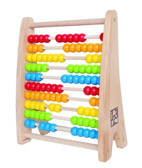 Izglītības abakuss Hape Rainbow Bead, 32 cm, daudzkrāsaina