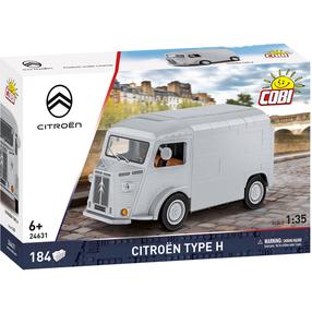 Konstruktors, automašīna Cobi Citroen Type H 24631, 184 gab., pelēka krās.
