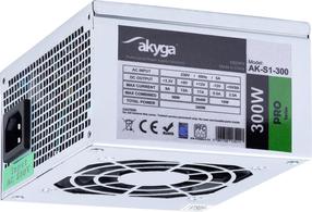 Блок питания Akyga AK-S1-300 300 Вт, 8 см