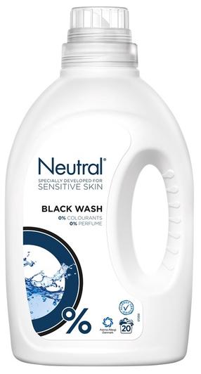 Šķidrs mazgāšanas līdzeklis Neutral Neutral Black, 1 l