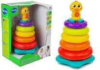 Lavinimo žaislas Hola Little Rainbow Duck, 23 cm, įvairių spalvų, 6 vnt.