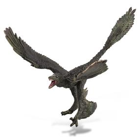 Žaislinė figūrėlė Collecta Prehistoric World Microraptor 88875, 20 cm, ruda sp.