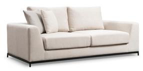 Sofa Hanah Home Line 560ARE1317, šviesiai ruda sp., 201 x 102 cm x 84 cm