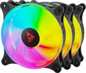 Oro aušintuvas korpusui Savio BLAST 3-pack, 120 mm x 120 mm