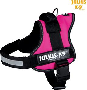 Petnešos šunims Trixie Julius-K9, purpurinė (magenta) sp., 710 - 960 mm x 50 mm, L/XL