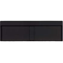 Vonios praustuvas Deante Blur, granitas, 120 cm x 40 cm x 12 cm, juoda sp.