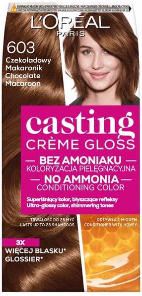 Juuksevärv L’Oréal Paris Casting Creme Gloss, chocolate macaroon v., 603, 180 ml