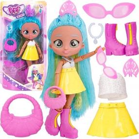 Lėlė su priedais Cry Babies BFF Talents Elodie, 20 cm, mėlyna sp.