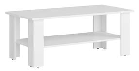 Žurnalinis staliukas, baltas, 115 cm x 56 cm x 45.5 cm