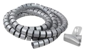 Защитное покрытие Logilink Spiral, серебристый цв.