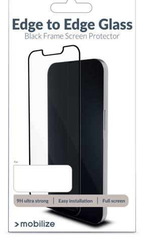 Tālruņa ekrāna aizsargstikls Mobilize Edge-To-Edge Xiaomi Redmi Note 14 Pro+ 5G, 9H, 6.67 "