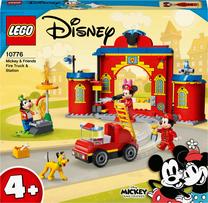Konstruktorius LEGO® | Disney Mickey and Friends Mikio ir draugų gaisrinė ir sunkvežimis 10776, 144 vnt.