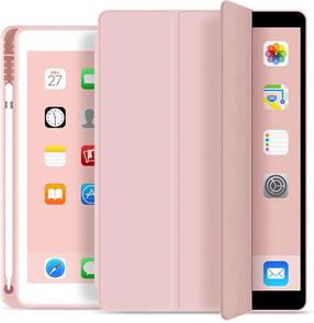 Planšetinių kompiuterių dėklas Tech-Protect SC Pen iPad Air 4 2020/5 2022, rožinė sp., 10.9"