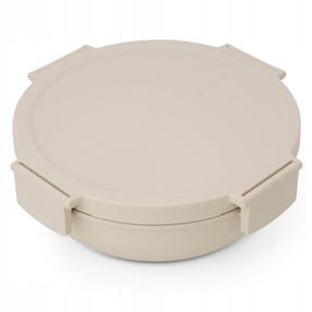 Konteiner toidu jaoks Brabantia Make&Take, 1.3 l, 21 cm x 21 cm, pruunikas v.