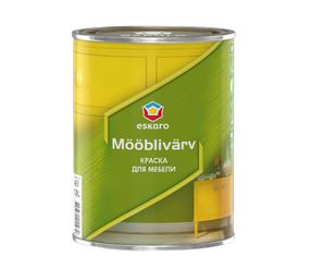 Värv, mööbli jaoks Eskaro Paint Eskaro, poolmatt, 0.9 l, furniture color