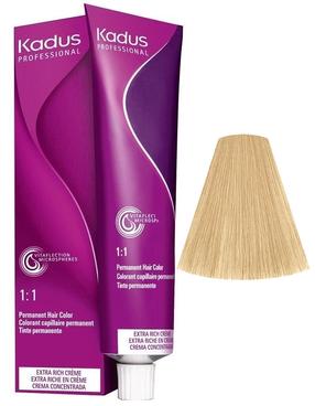 Matu krāsa Kadus Professional Permanent Color, very light blonde gold pearl krās., 9/38, 60 ml