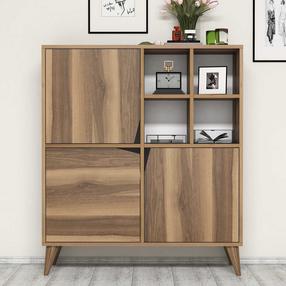 Spintelė Kalune Design Pulse 845HCT3915, ruda sp., 30 cm x 100 cm x 115 cm
