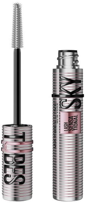 Skropstu tuša Maybelline Lash Sensational Sky Tubes, 7.2 ml, very black krās. 801