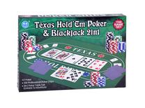 Pokerio žaidimas suaugusiems BlackJack 2in1