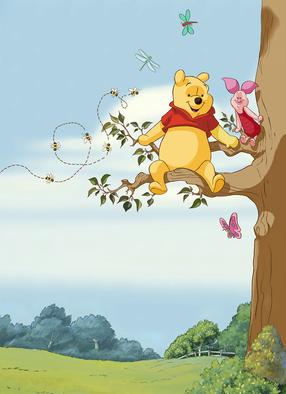 Fototapetas Komar Winnie the Pooh Tree, 184 cm x 254 cm