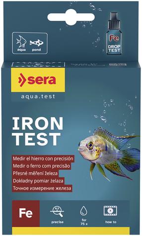 Vandens testas Sera Iron Test, 0.015 l, Fe