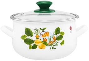Katls Emalia Olkusz Pigwa, Ø18 cm, 2.9 l, balta krās.