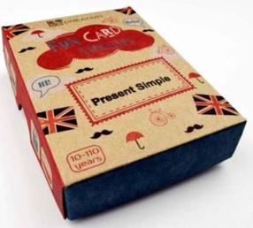 Kāršu spēle Creativo Fun Card English Present Simple 381026, EN